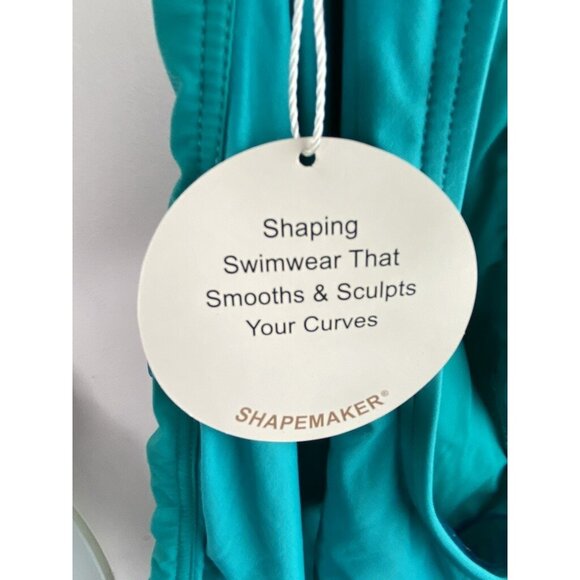 Cocoreef Contours Halo Sarong Swimsuit Cover Up Teal Size S - Picture 2 of 5